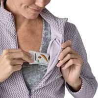 Pile - Foxglove Purple - Donna - Ws R1 Air Zip Neck  Patagonia