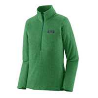Pile - Gather Green - Donna - Ws R1 Air Zip Neck  Patagonia
