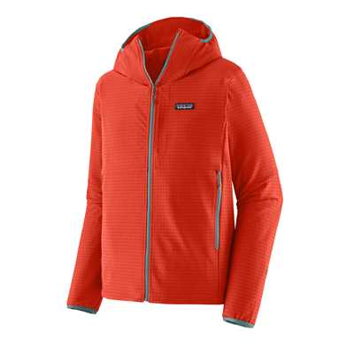 Pile - Hot ember - Uomo - Ms R1 TechFace Hoody  Patagonia