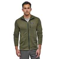 Pile - Industrial Green - Uomo - Pile tecnico uomo Ms R1 Full-Zip Hoody  Patagonia