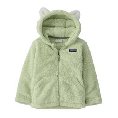Pile - Lichen Green - Bambino - Baby Furry Friends Hoody  Patagonia