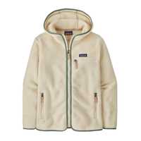 Pile - Natural Ellwood Green - Donna - Ws Retro Pile Hoody  Patagonia