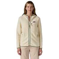 Pile - Natural Ellwood Green - Donna - Ws Retro Pile Hoody  Patagonia