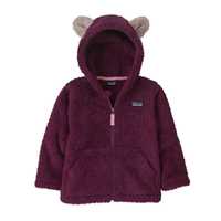 Pile - Night Plum - Bambino - Pile Bambino Baby Furry Friends Hoody  Patagonia