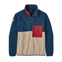 Pile - Oar tan - Uomo - Pile vintage uomo Ms Microdini 1/2 Zip Pullover  Patagonia