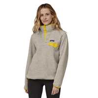 Pile - Oatmeal heather - Donna - Pile donna Ws Lightweight Synchilla Snap-T Pullover  Patagonia