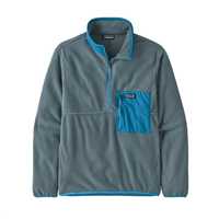 Pile - Plume grey - Uomo - Pile vintage uomo Ms Microdini 1/2 Zip Pullover  Patagonia