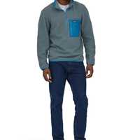 Pile - Plume grey - Uomo - Pile vintage uomo Ms Microdini 1/2 Zip Pullover  Patagonia