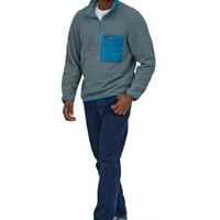 Pile - Plume grey - Uomo - Pile vintage uomo Ms Microdini 1/2 Zip Pullover  Patagonia