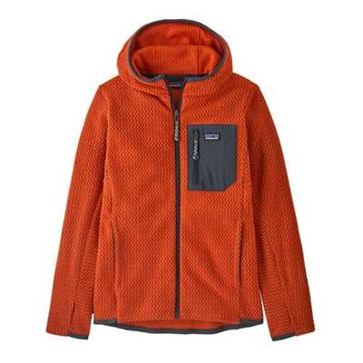 Pile - Pollinator Orange - Bambino - Ks R1 Air Full-Zip Hoody  Patagonia