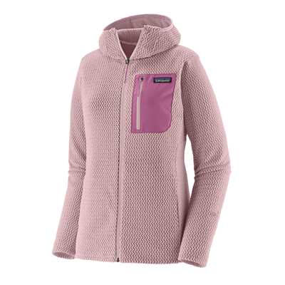 Pile - Quiet Violet - Donna - Ws R1 Air Full-Zip Hoody  Patagonia