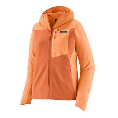 Pile - Rock Melon - Donna - Ws R1 CrossStrata Hoody  Patagonia