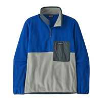 Pile - Sleet Green - Uomo - Pile vintage uomo Ms Microdini 1/2 Zip Pullover  Patagonia