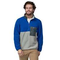 Pile - Sleet Green - Uomo - Pile vintage uomo Ms Microdini 1/2 Zip Pullover  Patagonia