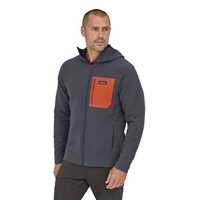 Pile - Smolder Blue - Uomo - Pile Tecnico Ms R2 TechFace Hoody  Patagonia