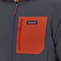 Pile - Smolder Blue - Uomo - Pile Tecnico Ms R2 TechFace Hoody  Patagonia