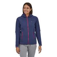 Pile - Sound blu - Donna - Pile tecnico Donna Ws R2 TechFace Hoody  Patagonia