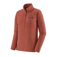 Pile - Spanish red - Donna - Pile tecnico donna Ws R1 Air Zip-Neck  Patagonia