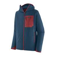 Pile - Tidepool blue - Uomo - Pile Tecnico Ms R2 TechFace Hoody  Patagonia