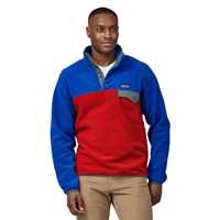 Pile - Touring Red - Uomo - Pile uomo Ms Lightweight Synchilla Snap-T Pullover  Patagonia
