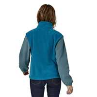 Pile - Wavy blue - Donna - Pile vintage donna Ws Microdini 1/2 Zip Pullover  Patagonia