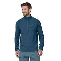 Pile - Wavy blue - Uomo - Pile tecnico uomo Ms R1 TechFace Jacket Giacca impermeabile Uomo Patagonia