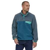 Pile - Wavy blue - Uomo - Pile uomo Ms Lightweight Synchilla Snap-T Pullover  Patagonia