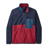 Pile - Wax red - Uomo - Pile vintage uomo Ms Microdini 1/2 Zip Pullover  Patagonia