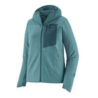 Pile - Wetland Blue - Donna - Ws R1 CrossStrata Hoody  Patagonia