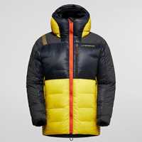 Piumini - Black Yellow - Uomo - Olympus Tech Down Parka  La Sportiva