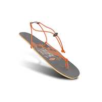 Sandali - Grey orange - Unisex - Sandali viaggio Rollup  Lizard