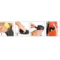 Sandali - Grey orange - Unisex - Sandali viaggio Rollup  Lizard