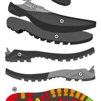 Scarpe - Arancione - Uomo - Scarpone alpinismo Uomo Ribelle HD  Scarpa