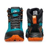 Scarpe - Azzurro - Uomo - Scorponcino Trekking impermeabile uomo Ms Rush Trk GTX  Scarpa