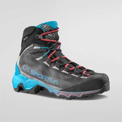 Scarponi - Carbon Malibu Blue - Donna - Aequilibrium Hike GTX Woman  La Sportiva