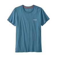 T-Shirt - Abalone blue - Donna - Ws P6 Logo Organic Crew T-Shirt  Patagonia