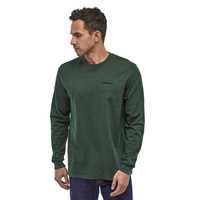 T-Shirt - Alder green - Uomo - MsLong-sleeved P-6 Logo Responsibili-Tee  Patagonia