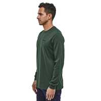 T-Shirt - Alder green - Uomo - MsLong-sleeved P-6 Logo Responsibili-Tee  Patagonia
