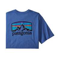 T-Shirt - Bayou blue - Uomo - T-shirt uomo Ms Fitz Roy Horizons Responsibili-Tee  Patagonia