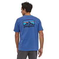 T-Shirt - Bayou blue - Uomo - T-shirt uomo Ms Fitz Roy Horizons Responsibili-Tee  Patagonia