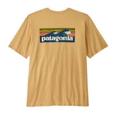 T-Shirt - Beeswax Tan - Uomo - Ms Boardshort Logo Pocket Responsibili-Tee  Patagonia