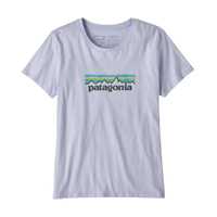 T-Shirt - Beluga - Donna - T-Shirt Donna Ws Pastel P-6 Logo Organic Crew  Patagonia