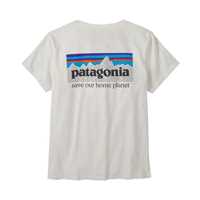 T-Shirt - Birch White - Donna - T-Shirt donna Ws P-6 Mission Organic T-Shirt Cotone Patagonia