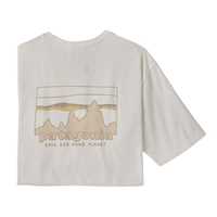 T-Shirt - Birch White - Uomo - T-Shirt uomo Ms 73 Skyline Organic T-Shirt  Patagonia