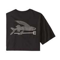 T-Shirt - Black - Uomo - Ms Flying Fish Organic T-Shirt  Patagonia