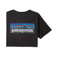 T-Shirt - Black - Uomo - Ms P-6 Logo Organic T-Shirt  Patagonia