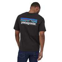 T-Shirt - Black - Uomo - Ms P-6 Logo Organic T-Shirt  Patagonia