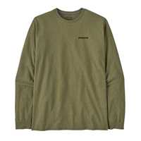 T-Shirt - Buckhorn Green - Uomo - Ms L/S P-6 Logo Responsibili-Tee  Patagonia