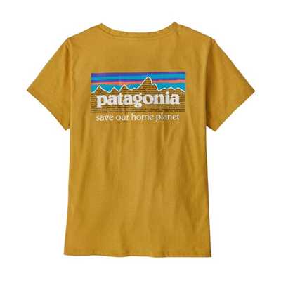 T-Shirt - Cabin gold - Donna - T-Shirt donna Ws P-6 Mission Organic T-Shirt  Patagonia
