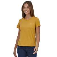 T-Shirt - Cabin gold - Donna - T-Shirt donna Ws P-6 Mission Organic T-Shirt Cotone Patagonia